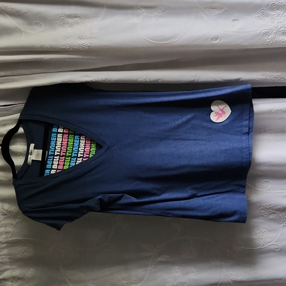 Tinker Bell v neck tshirt